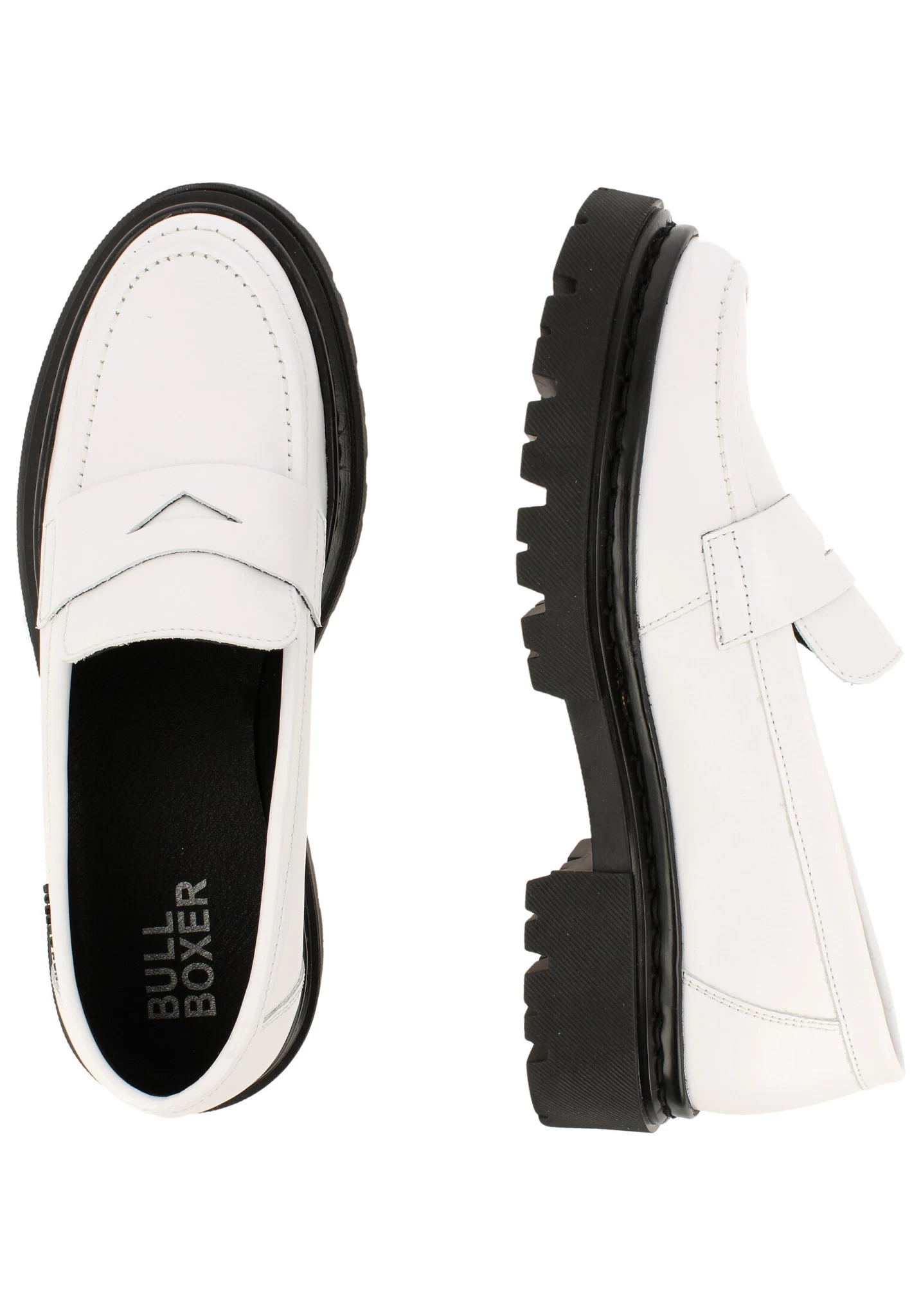 Bullboxer Loafer Wit 610000E4L_WHWHTD - Afbeelding 2