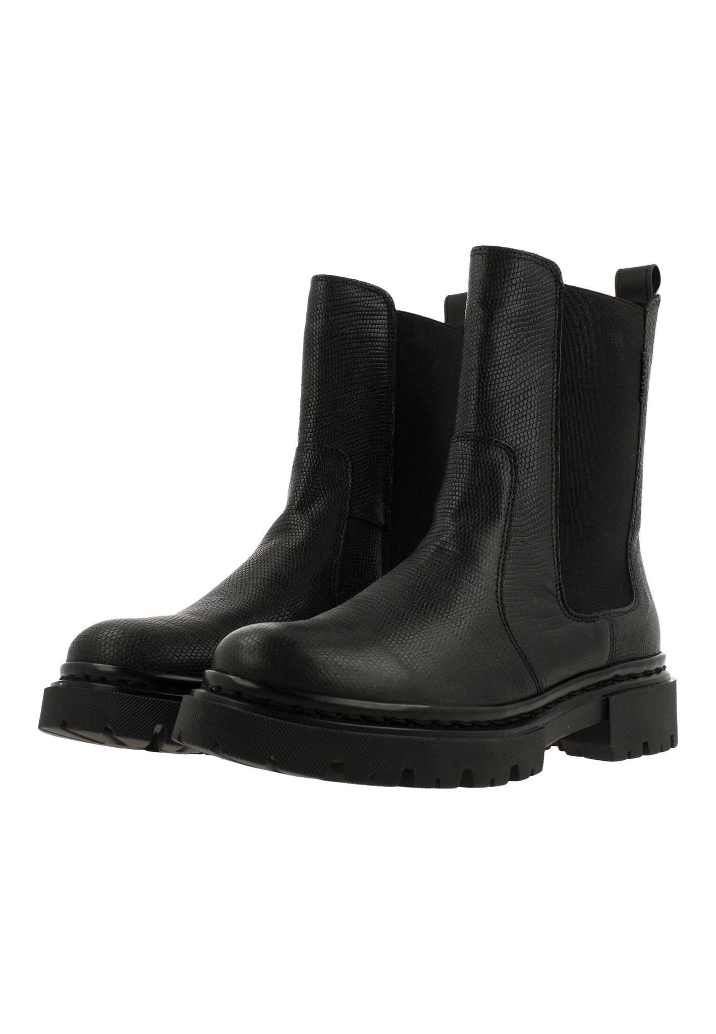 Bullboxer Chelsea Boots Zwart 610507E6LABLACTD - Afbeelding 3