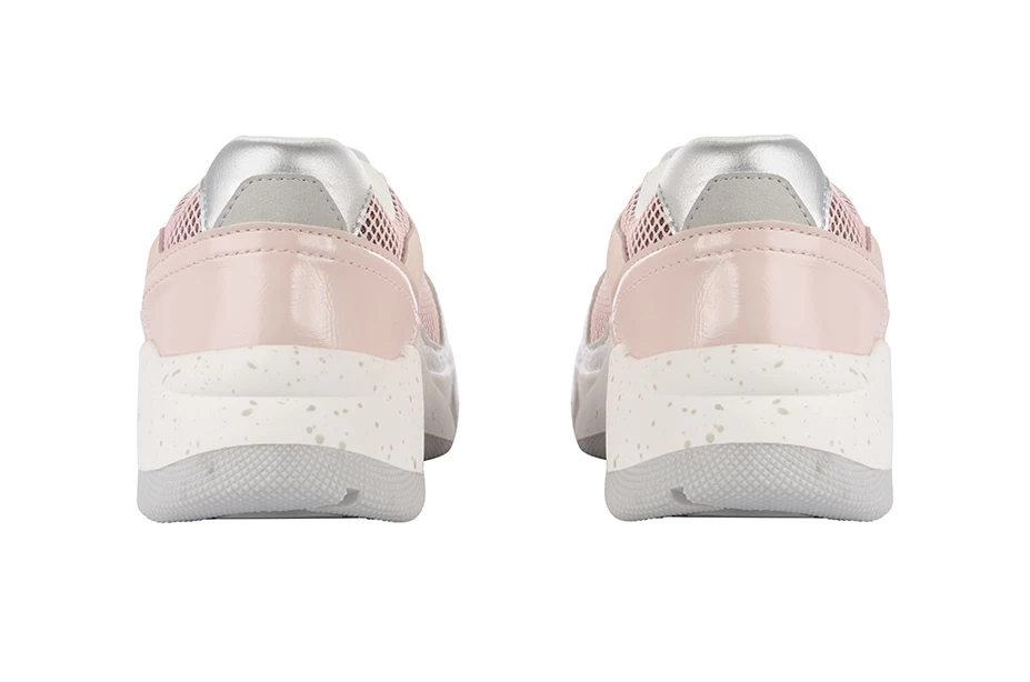 Bullboxer Sneaker Lichtgrijs/ Roze 077034F5S_LGPNTD - Afbeelding 4