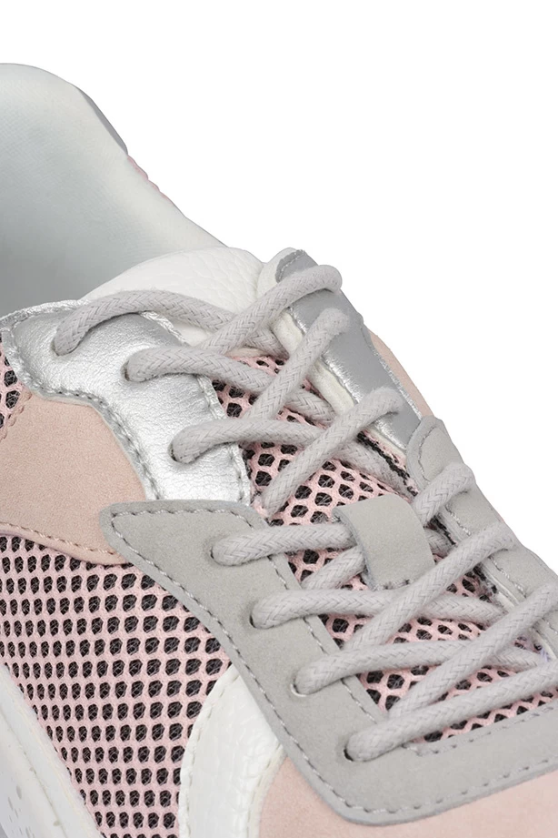 Bullboxer Sneaker Lichtgrijs/ Roze 077034F5S_LGPNTD - Afbeelding 5