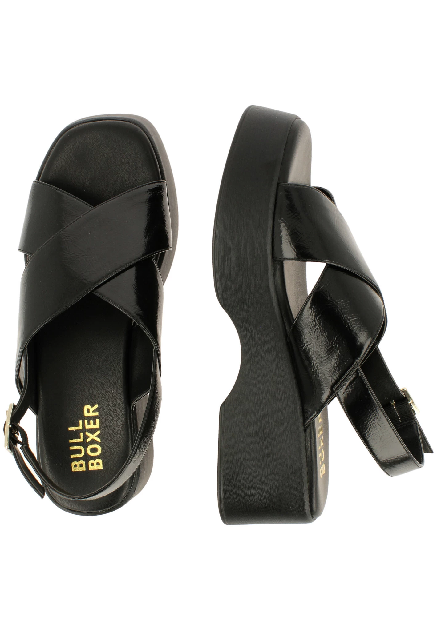 Bullboxer Sandalen Zwart 179002F2S_BLCKTD - Afbeelding 2