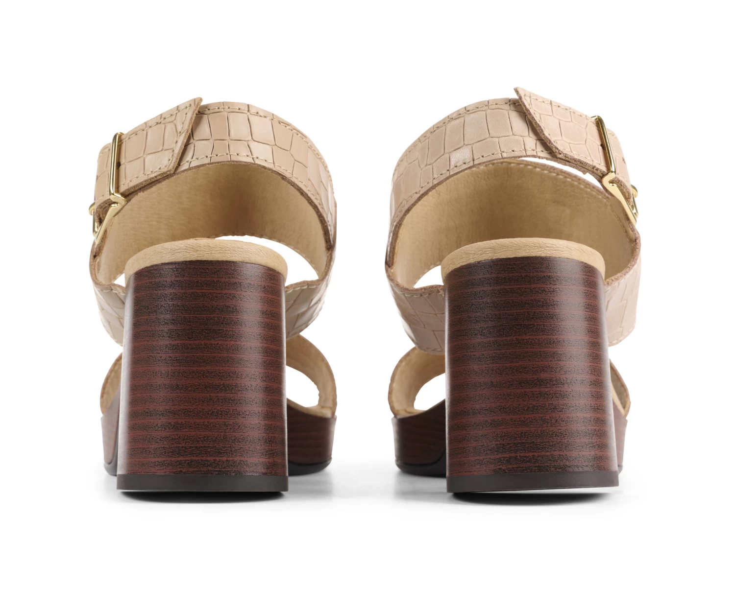 Bullboxer Sandalen Met Hak Nude 256001E2L_NUDETD - Afbeelding 4