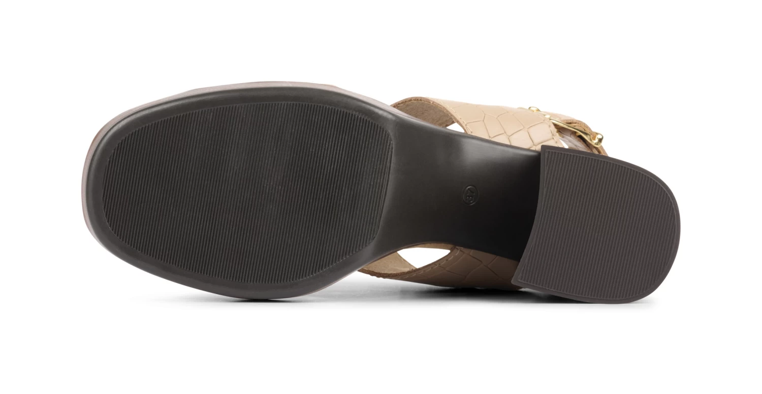 Bullboxer Sandalen Met Hak Nude 256001E2L_NUDETD - Afbeelding 6