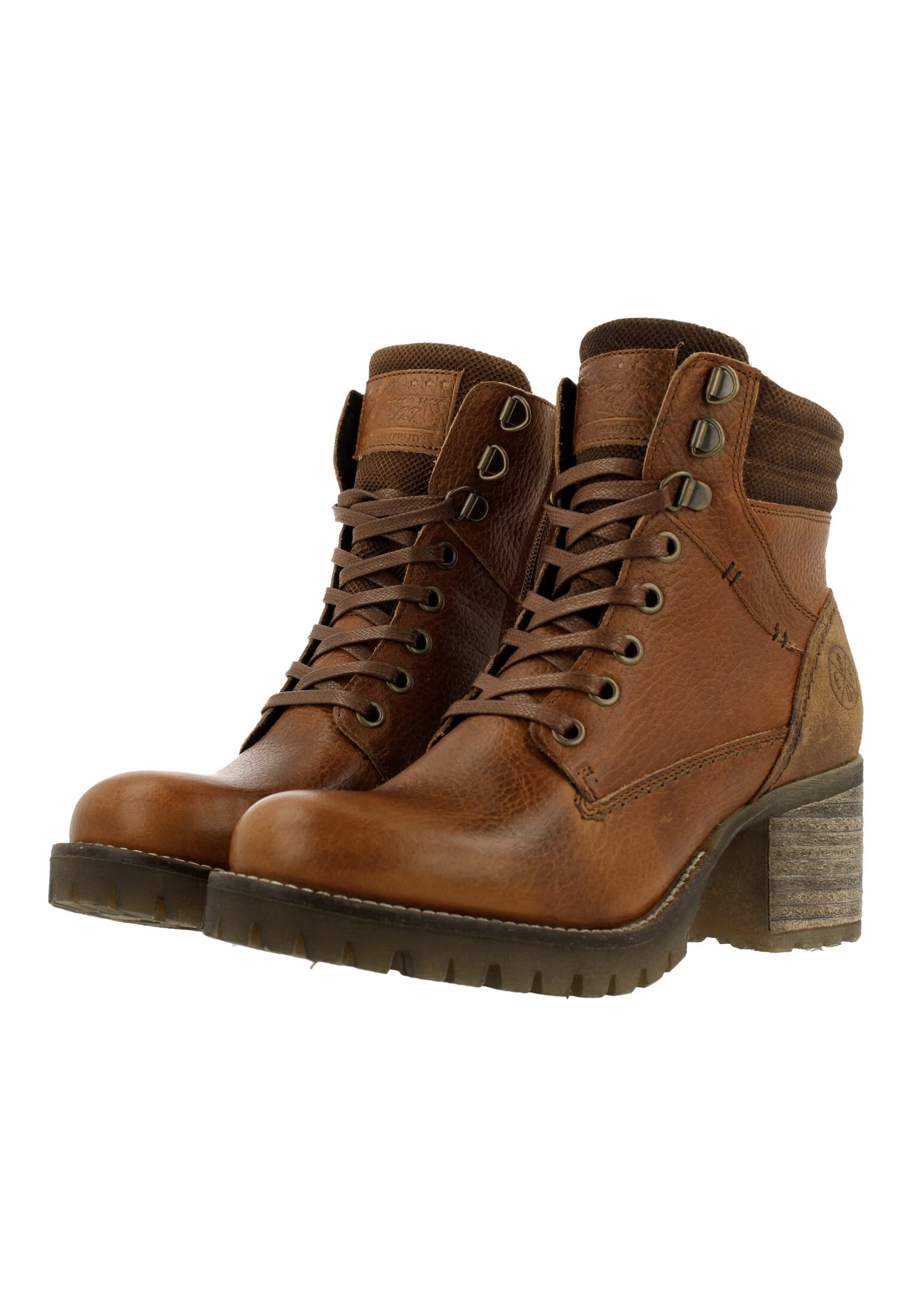 Bullboxer Enkellaarzen Tan/ Cognac 772M80653CMCOGTD - Afbeelding 3
