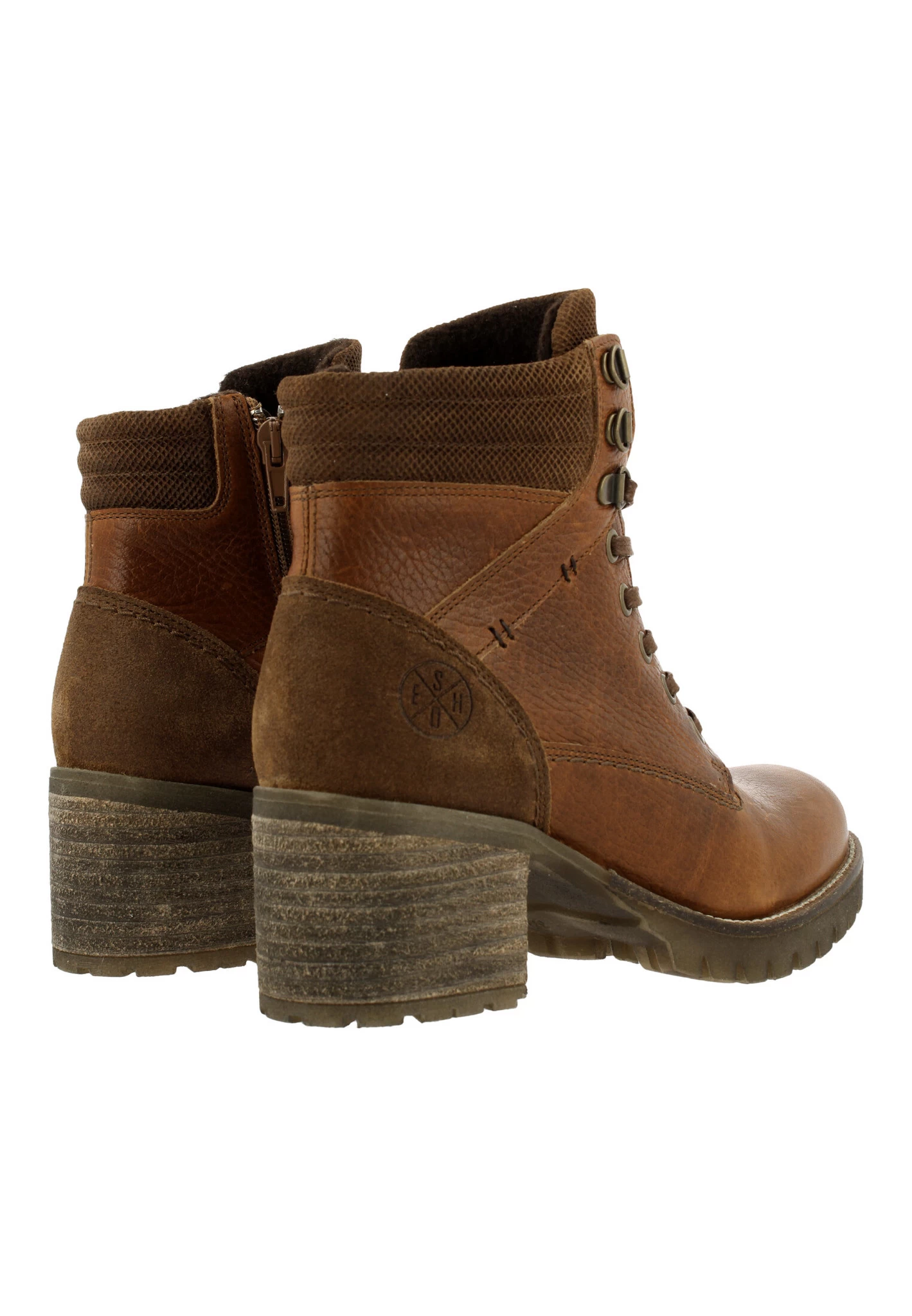 Bullboxer Enkellaarzen Tan/ Cognac 772M80653CMCOGTD - Afbeelding 4