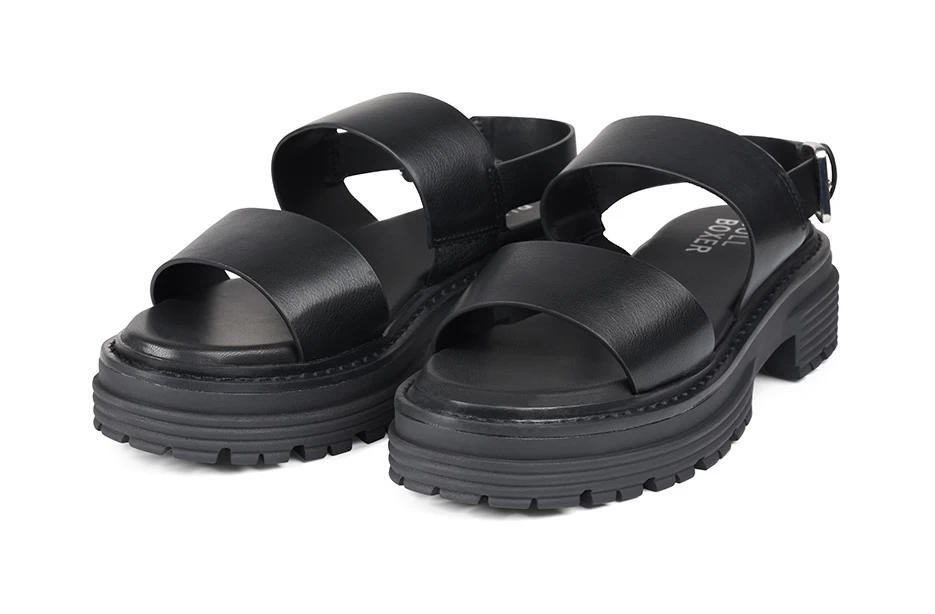 Bullboxer Sandalen Zwart 171000F2S_BLACTD - Afbeelding 3