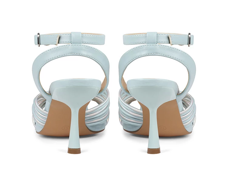 Bullboxer Sandalen Met Hak Blauw 156002F2S_SEASTD - Afbeelding 4