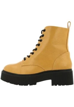 Bullboxer Enkellaarzen Geel 137500F6SBCURYTD