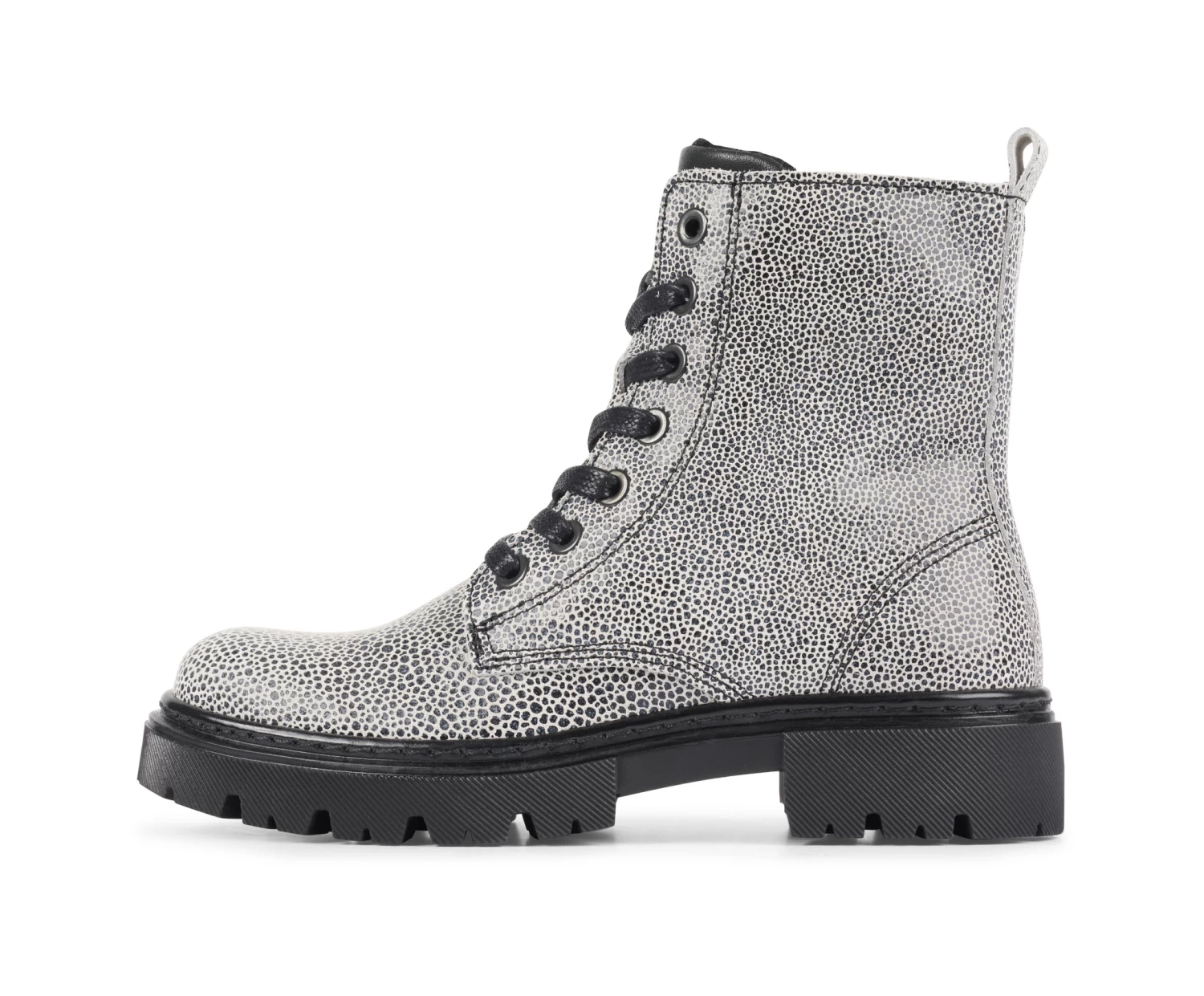 Bullboxer Boots Zwart/ Wit AJS500E6L_WHIBKB