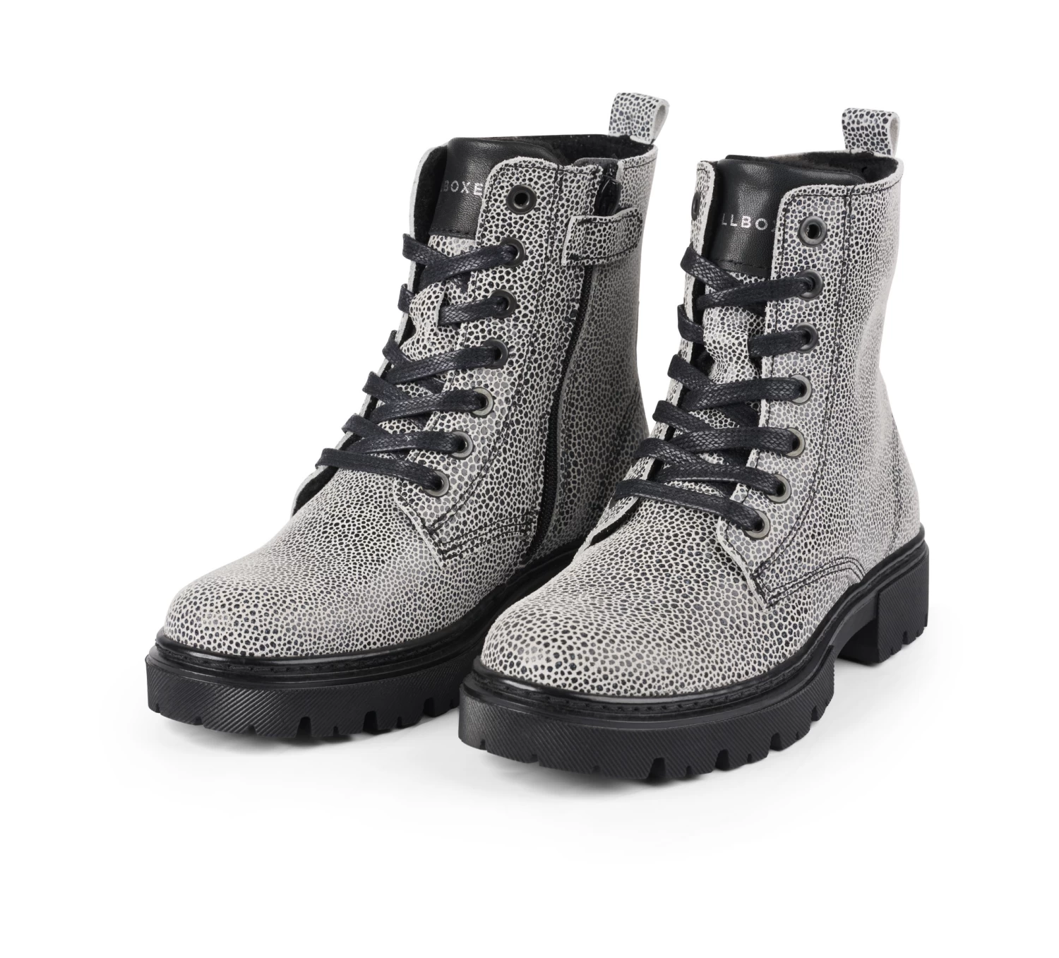 Bullboxer Boots Zwart/ Wit AJS500E6L_WHIBKB - Afbeelding 3