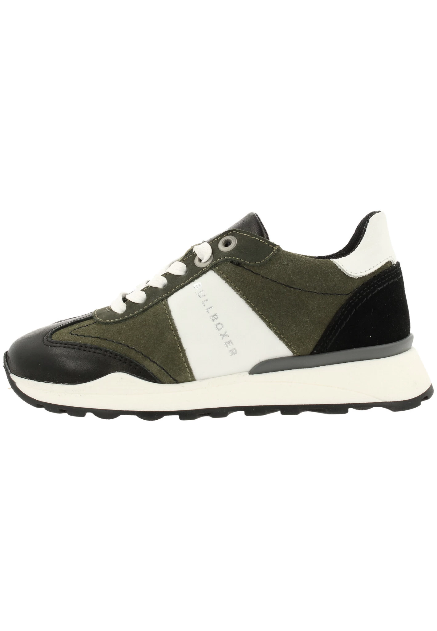 Bullboxer Sneaker Zwart AEX002E5C_BKWHKB