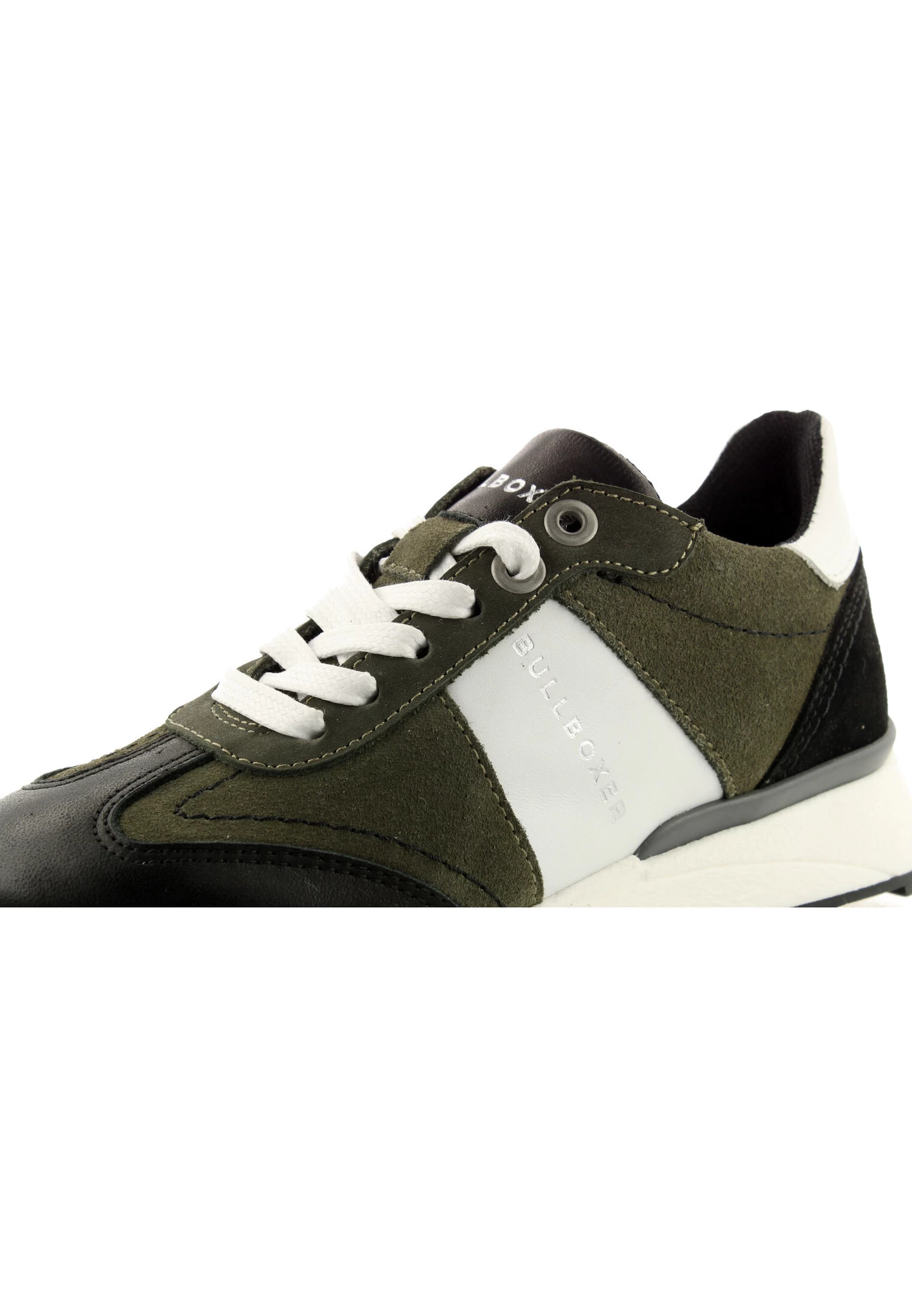 Bullboxer Sneaker Zwart AEX002E5C_BKWHKB - Afbeelding 5
