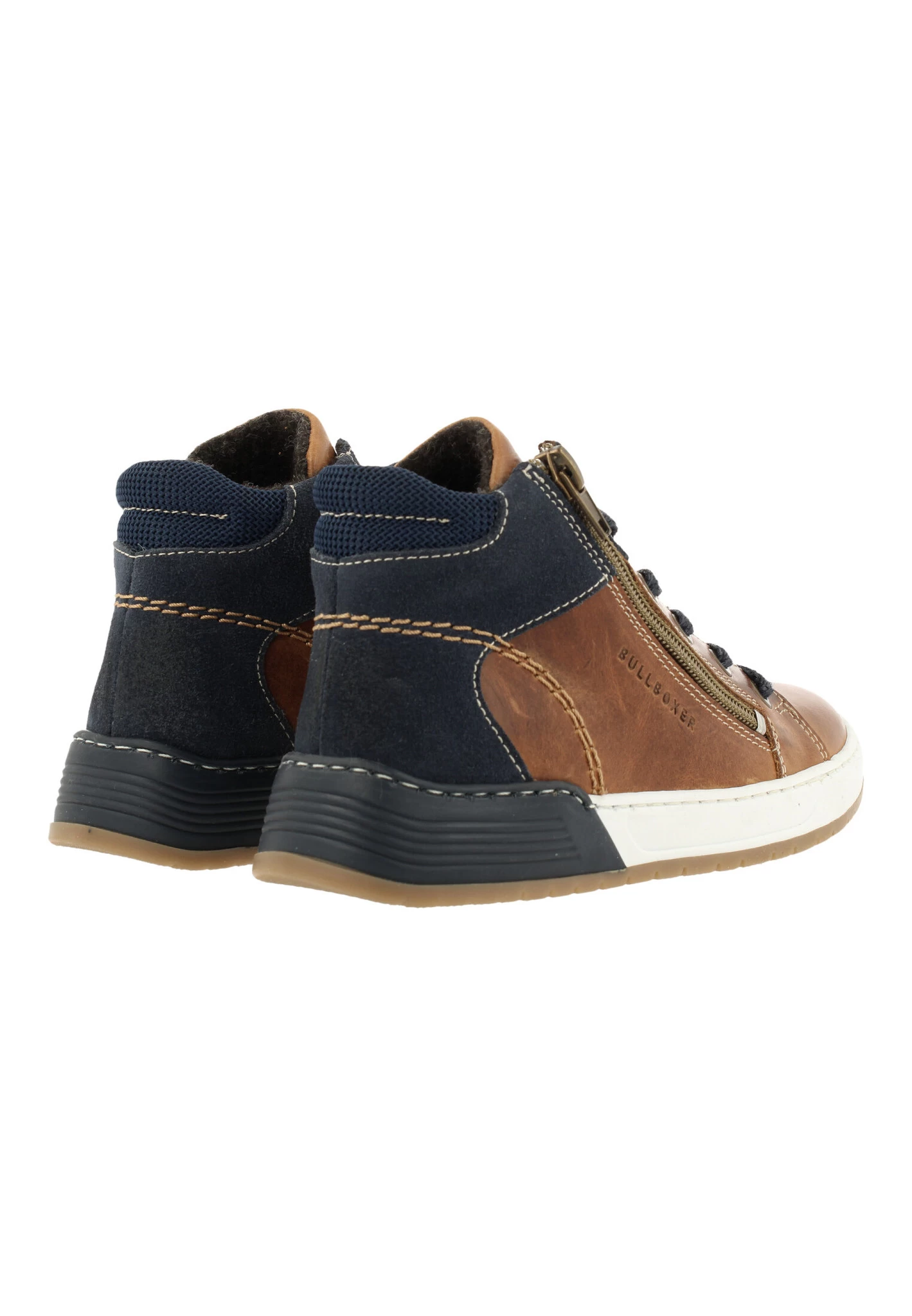 Bullboxer Sneaker Tan/ Cognac AOF506E6L_COGNKB - Afbeelding 4