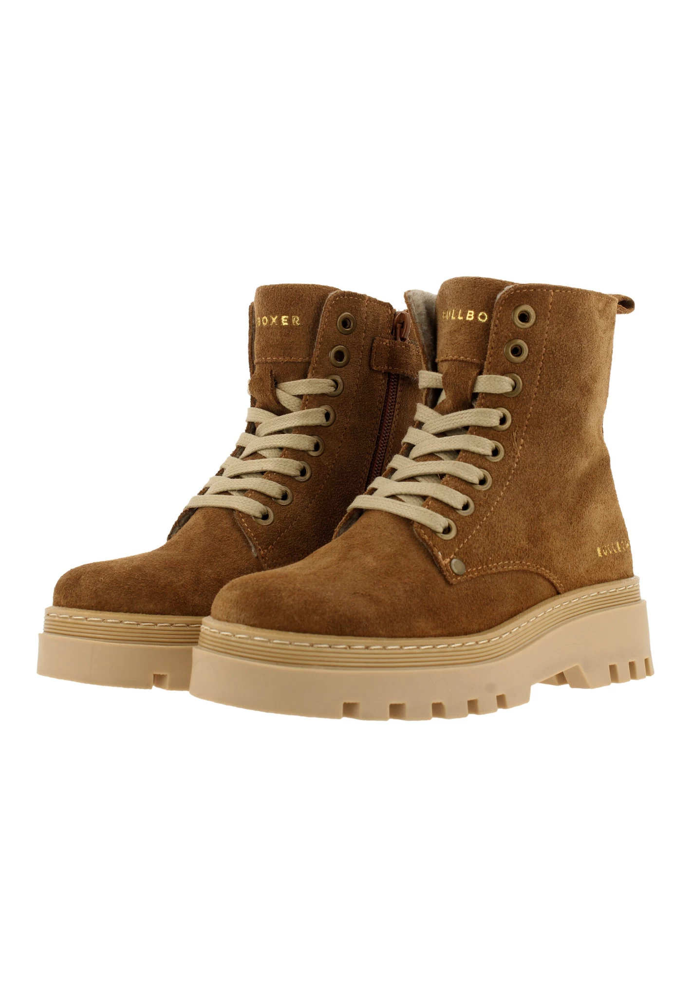 Bullboxer Boots Tan/ Cognac ALJ501E6C_NUTTKB - Afbeelding 3