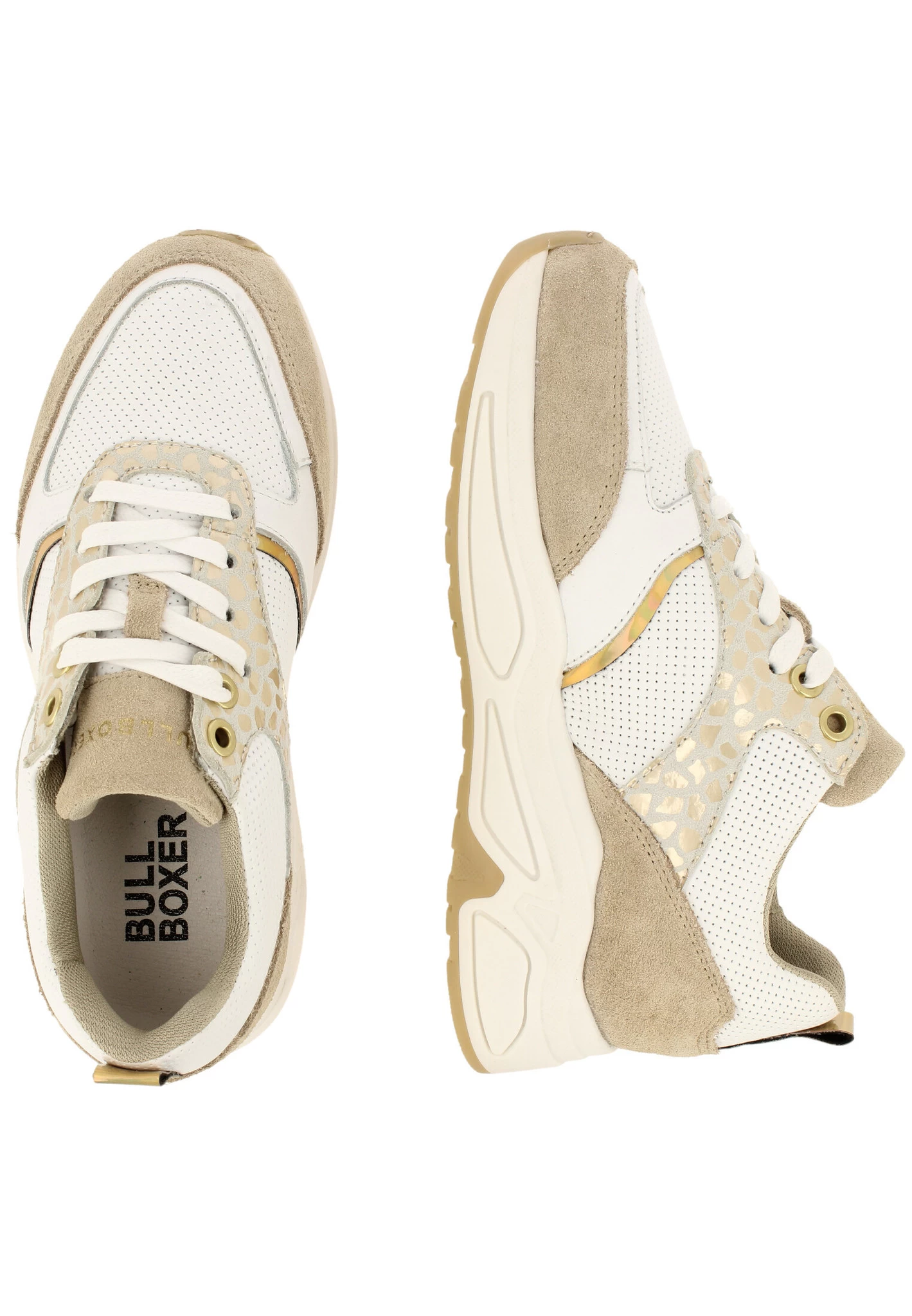 Bullboxer Sneaker Beige AWJ000E5L_ALMDKB - Afbeelding 2