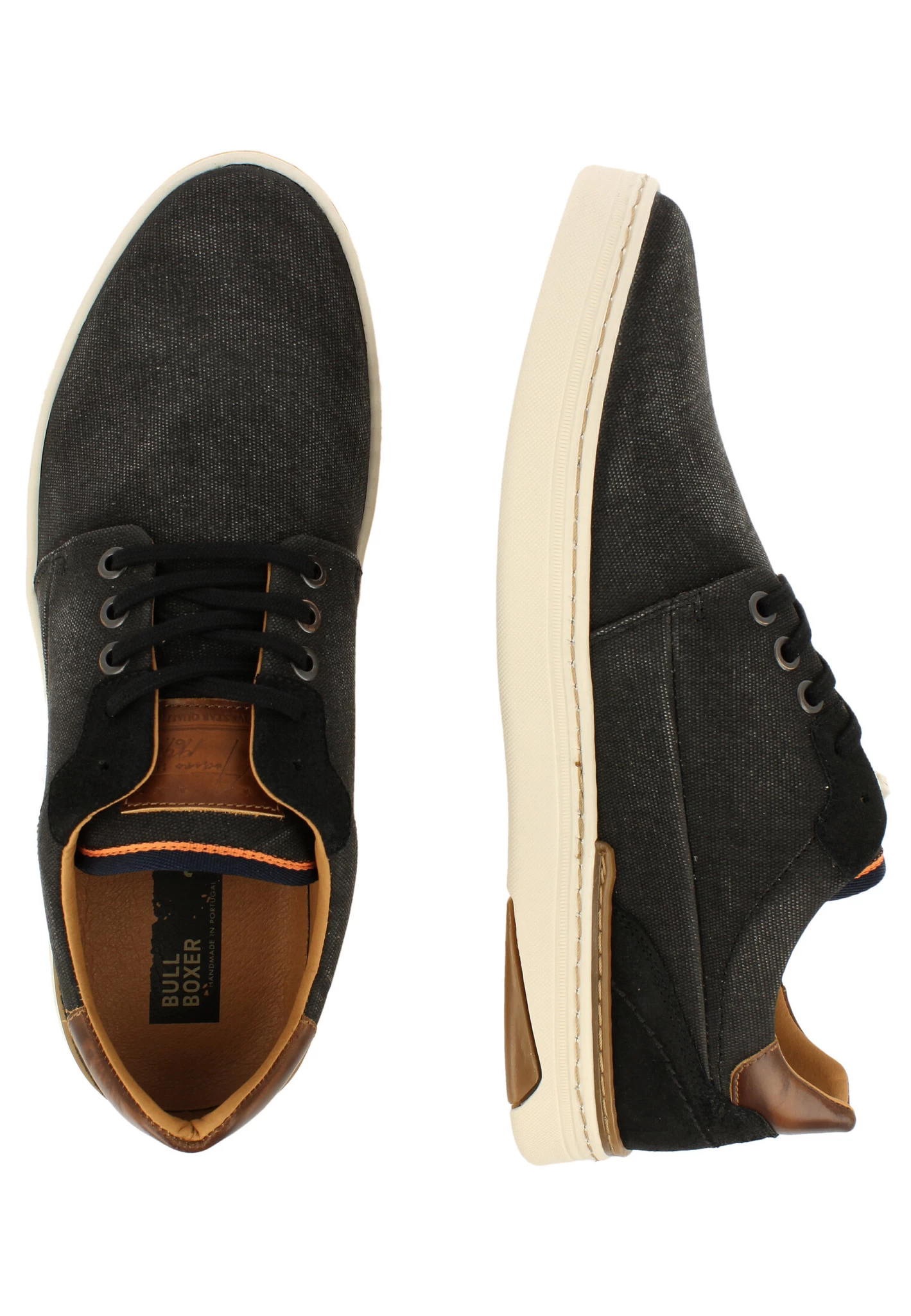 Bullboxer Veterschoen Zwart 887P21811ABKCGSU - Afbeelding 2