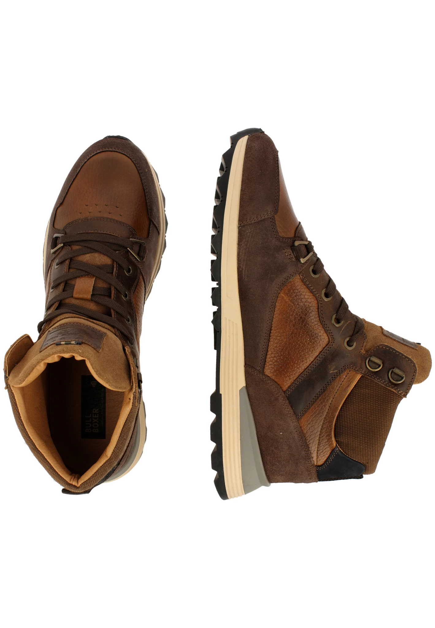 Bullboxer Sneaker Tan/ Cognac 373K50805FCGB2SU - Afbeelding 2